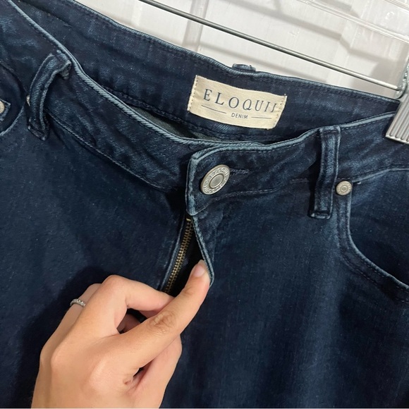 Eloquii Viola Fit Skinny Jeans Dark Wash 14V 14 V2 - Picture 2 of 8